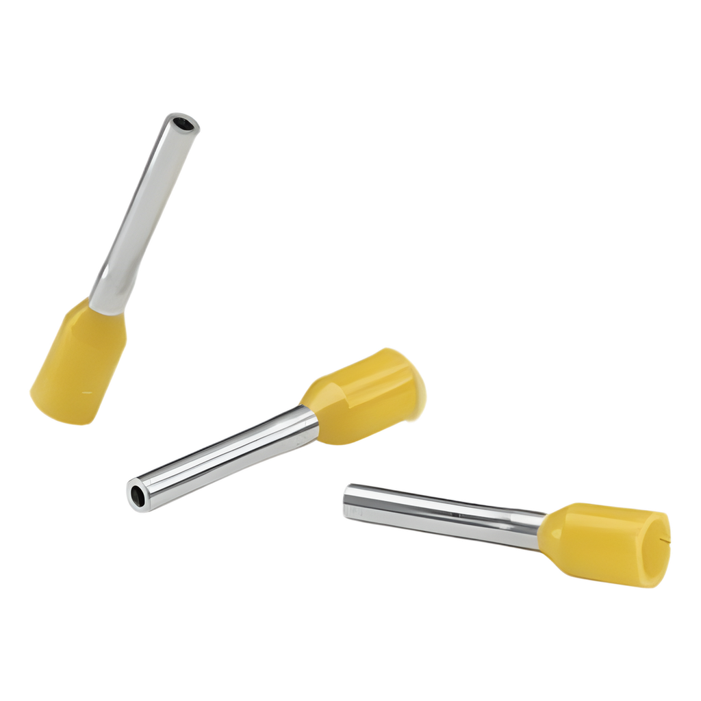 [FSD76-6-D] Ferrule Aislado PAN-TERM para Cable 18 AWG amarillo