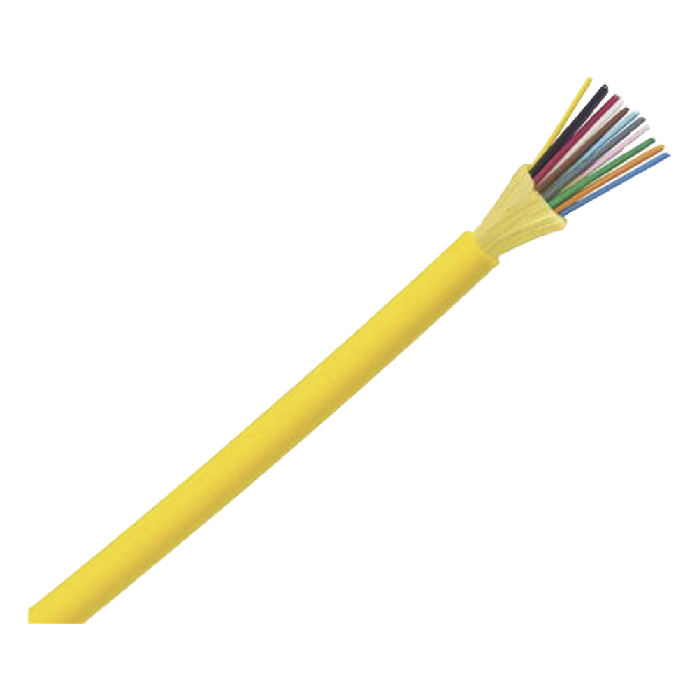 [FSDP912Y] Cable de fibra óptica monomodo, 12 Hilos