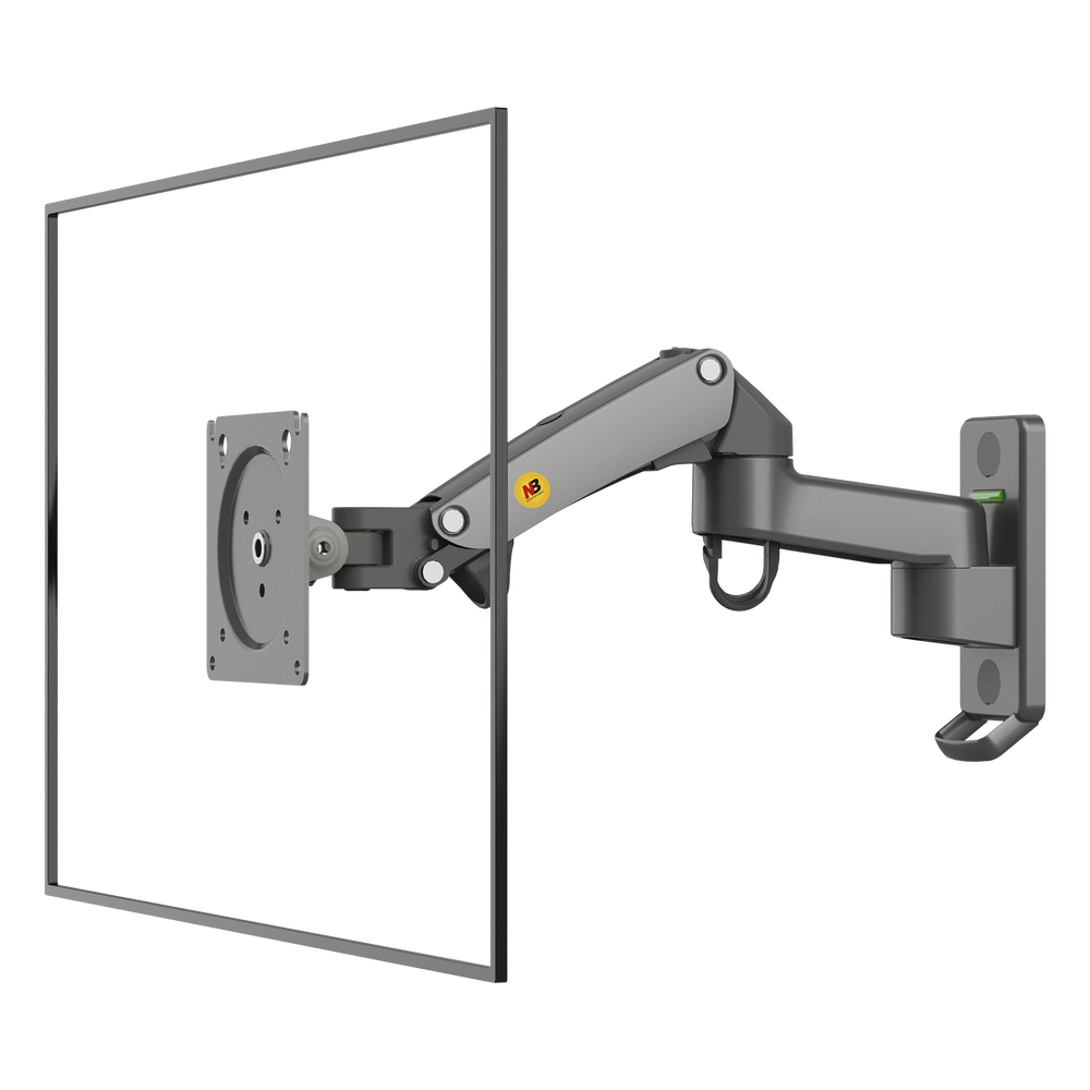 [F150NB] montaje de Pared para Monitores de 17 a 35" / Soporta hasta 12 Kg / Vesa 75 x 75 / 100 x 100 / Acero