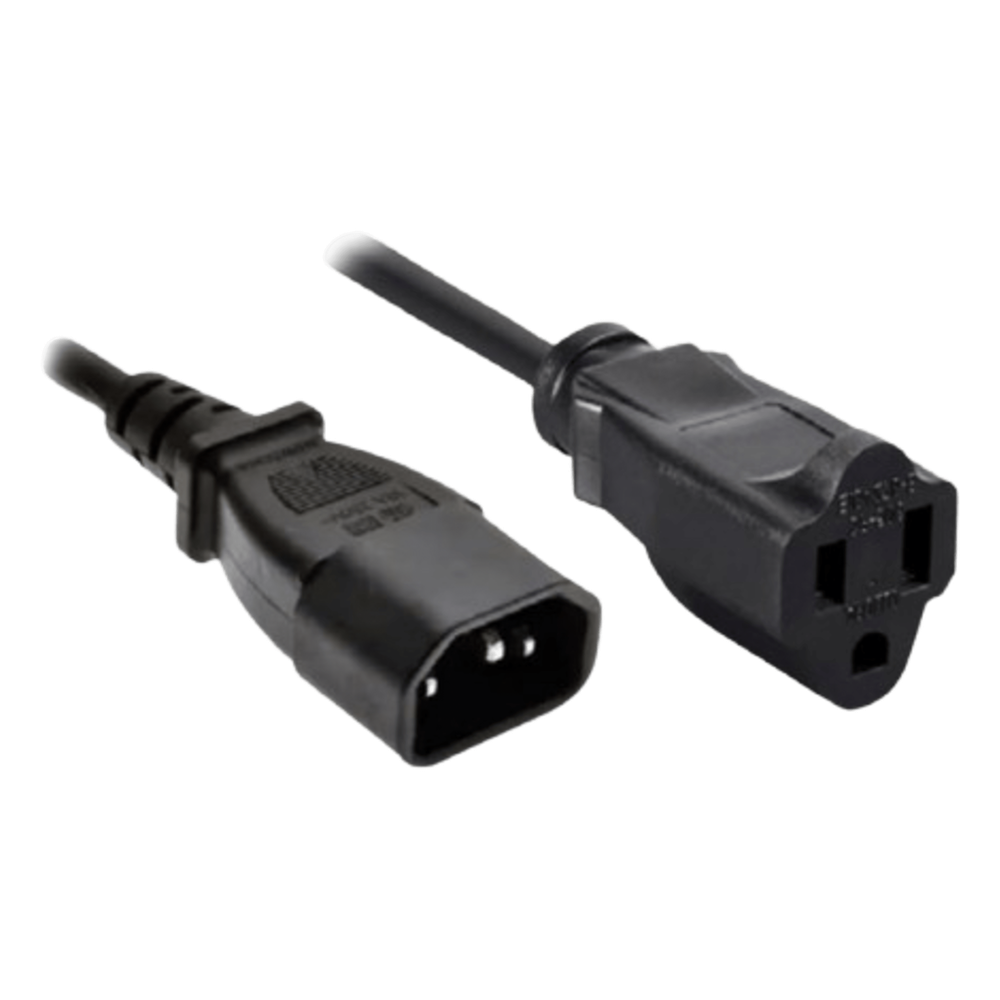 Cable de Alimentación 60 cm, negro - CB-US3B