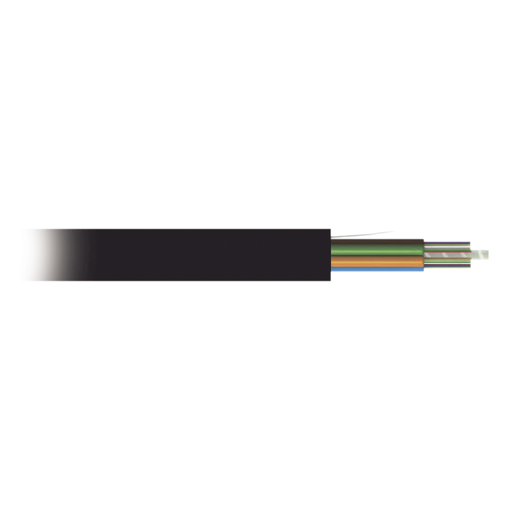Cable de fibra óptica monomodo, 12 hilos