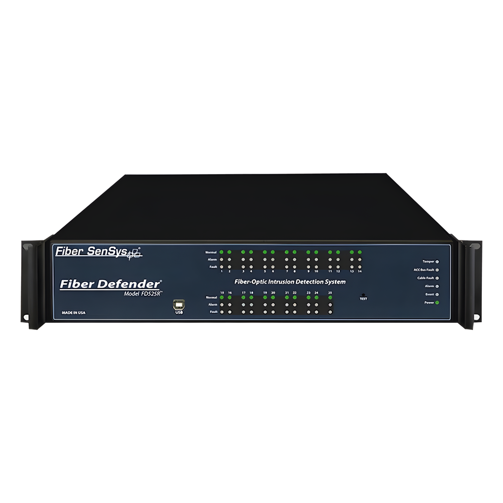Sensor de Seguridad Perimetral por Fibra Óptica Sensitiva 800 m