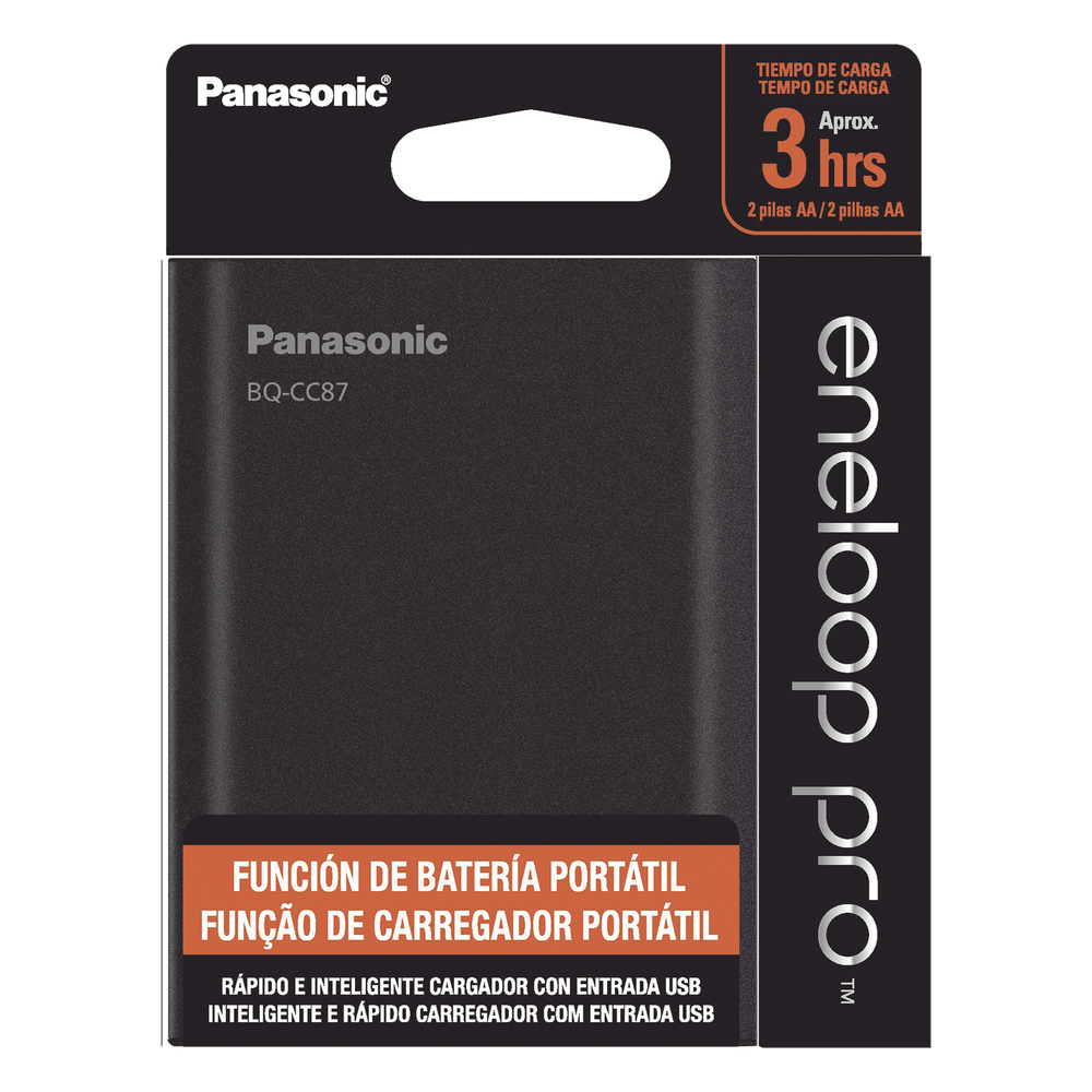 Cargador para baterías y power bank 2 en 1, carga individual