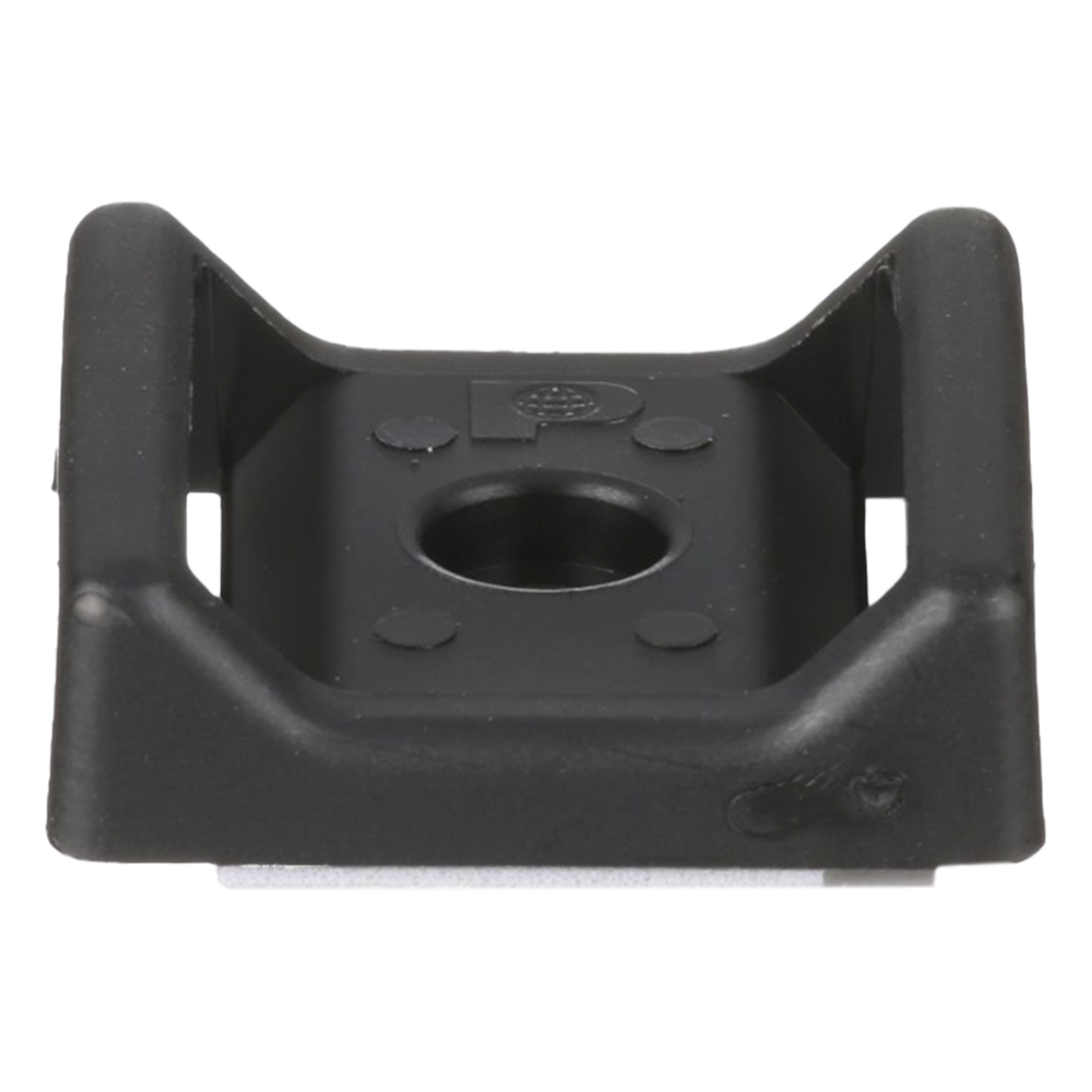Sujetador para Cable 28.5 x 28.5 mm, 1.12", negro