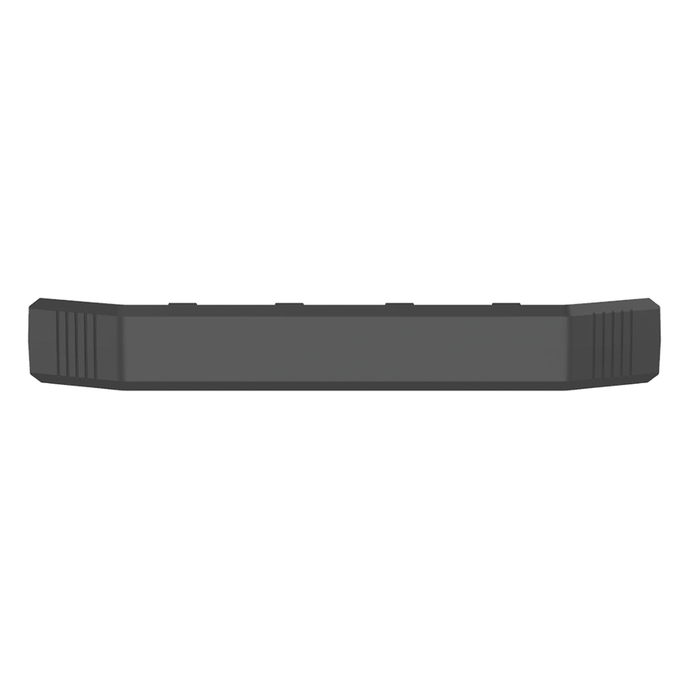 Unión Recta para Canaleta de Piso AFR4BCBL6 negro