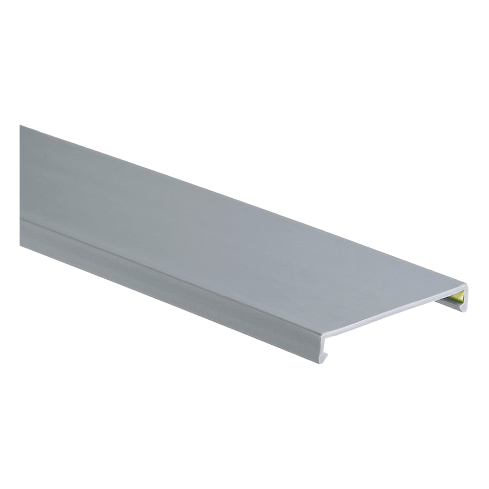 [C3LG6] Tapa para Canaleta Ranurada 3.25", gris