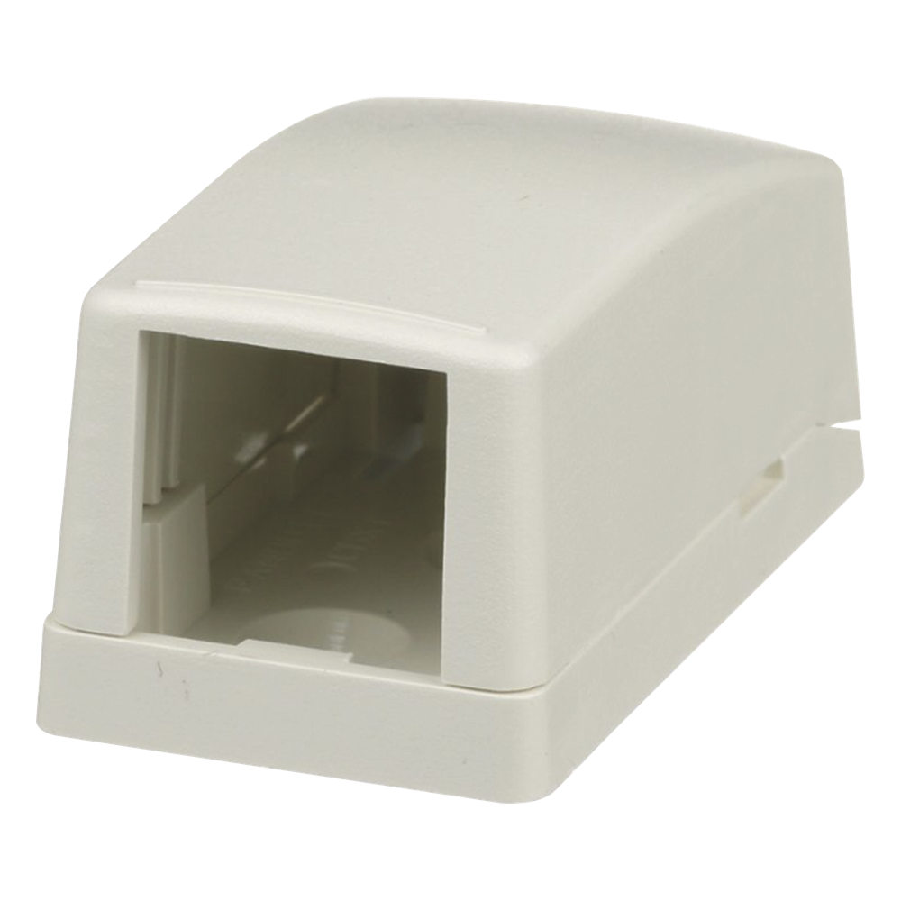 Caja de montaje en Superficie blanco