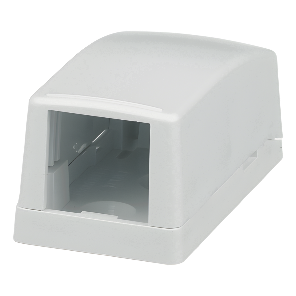 Caja de montaje en Superficie blanco
