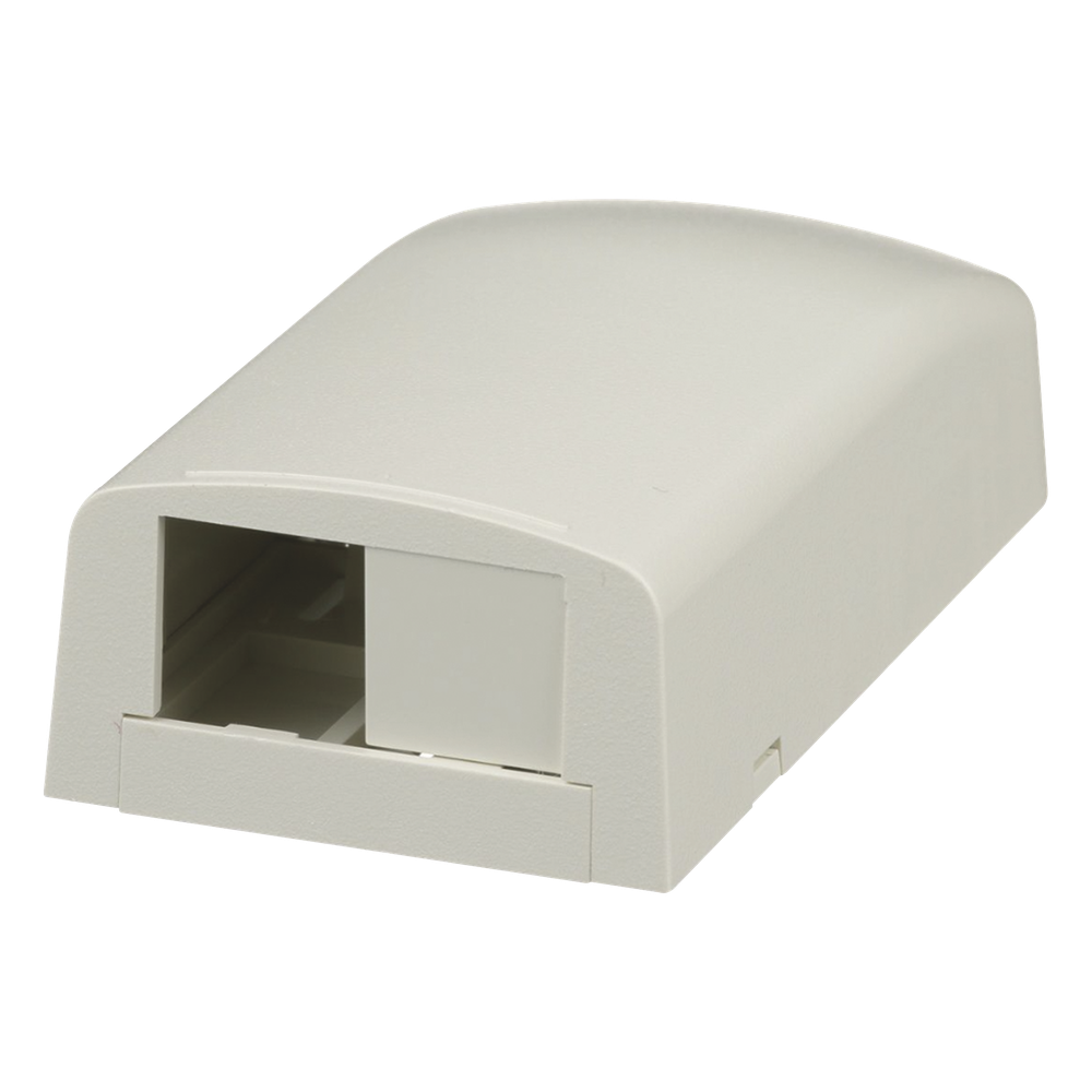 Caja de montaje en Superficie blanco