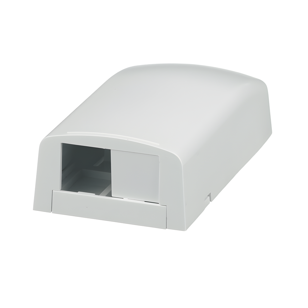 Caja de montaje en Superficie blanco