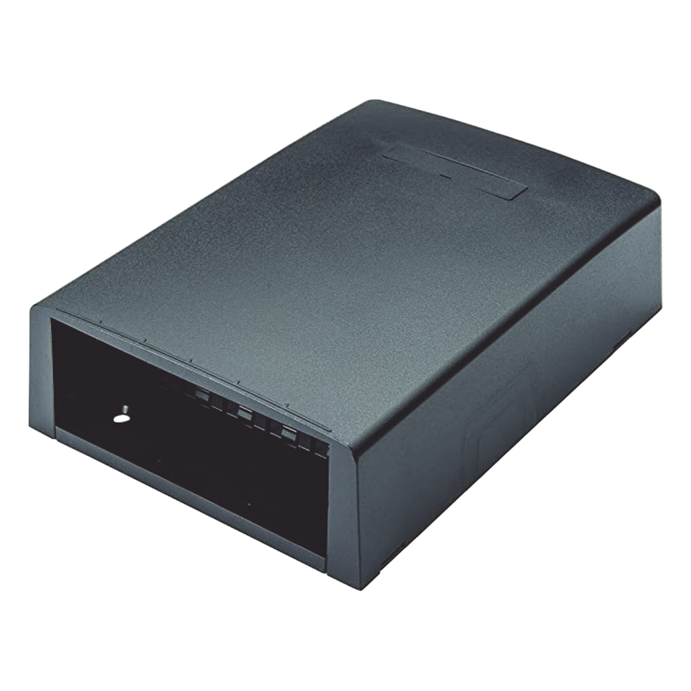 [CBXF12BL-AY] Caja de montaje en Superficie negro