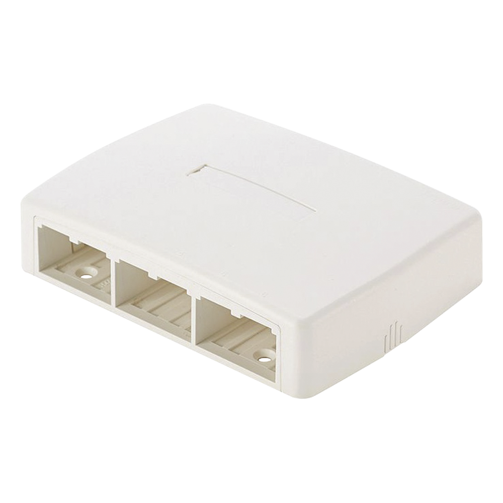 [CBXQ6IW-A] Caja de montaje en Superficie blanco