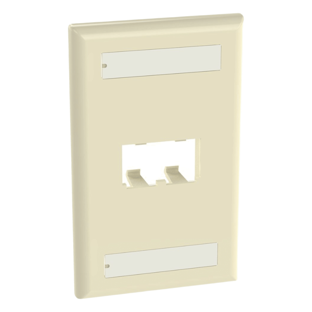 Placa de pared 2 puertos