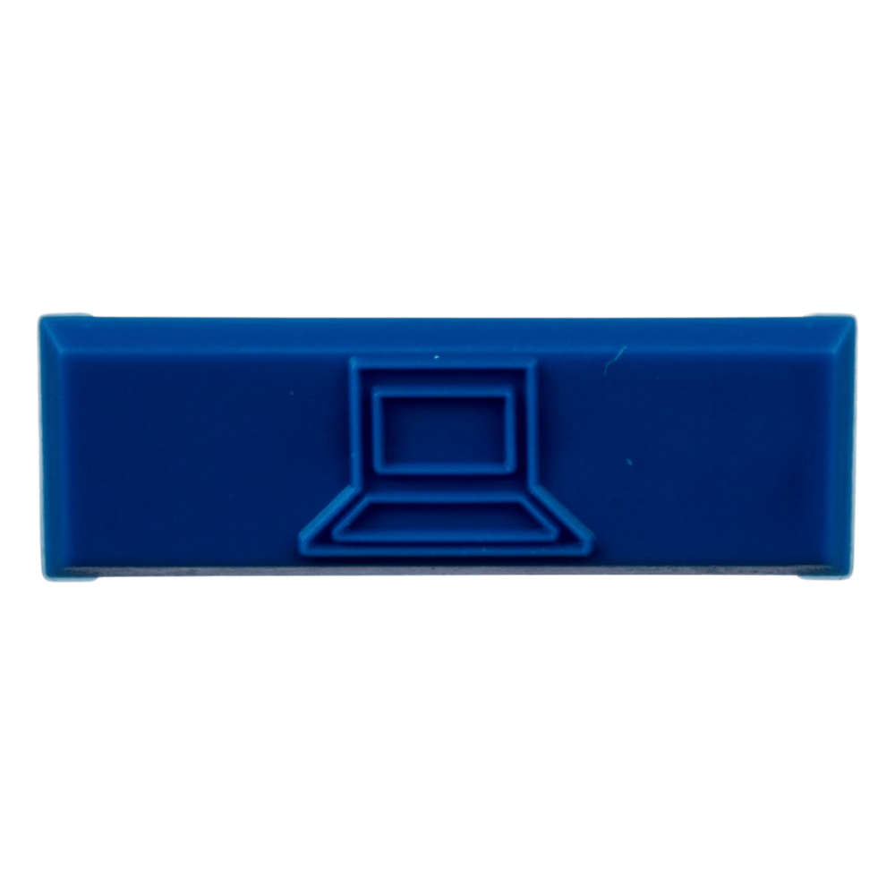 Paquete de 100 Iconos de Datos de Instalación a Presión azul