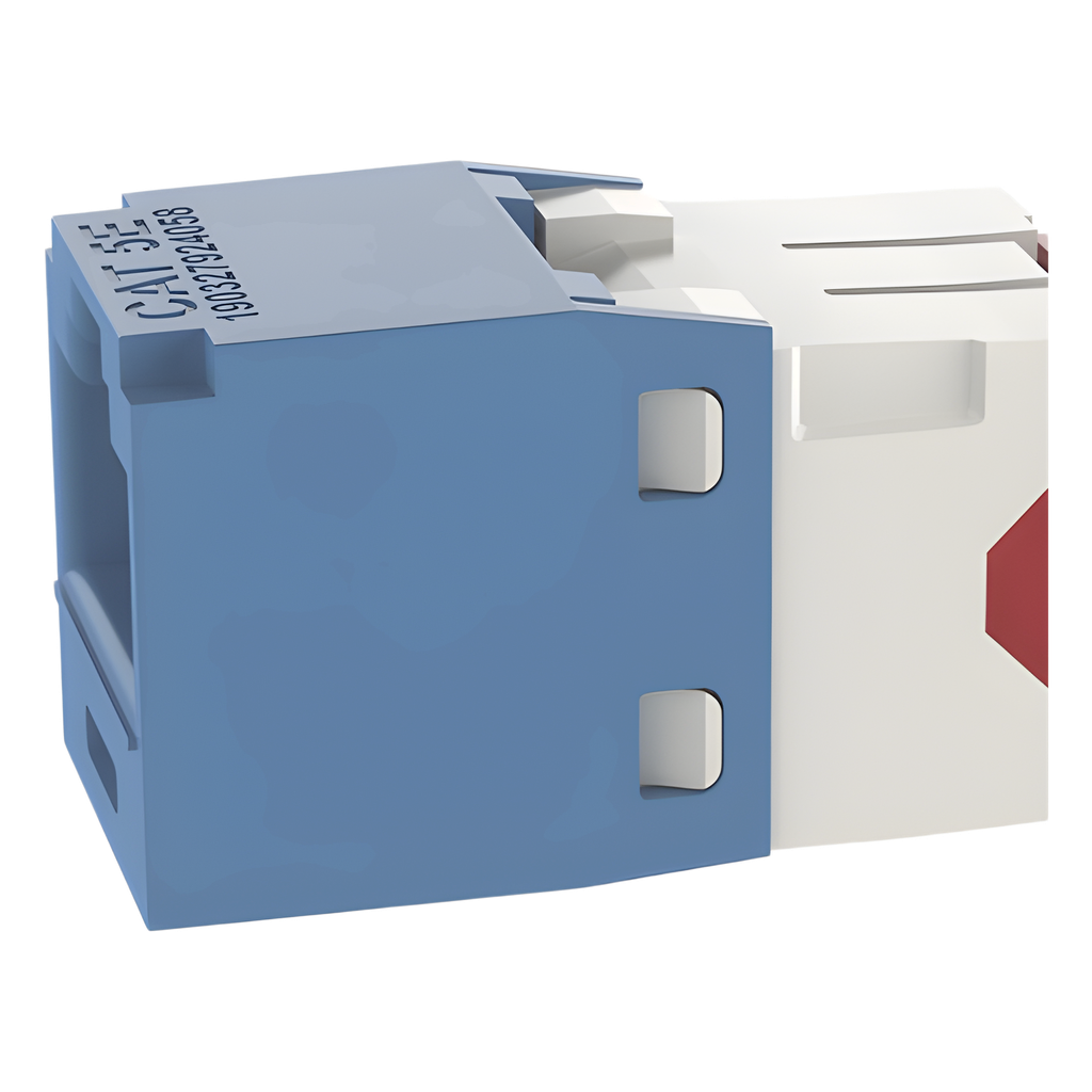 Jack RJ45 Cat5e, azul