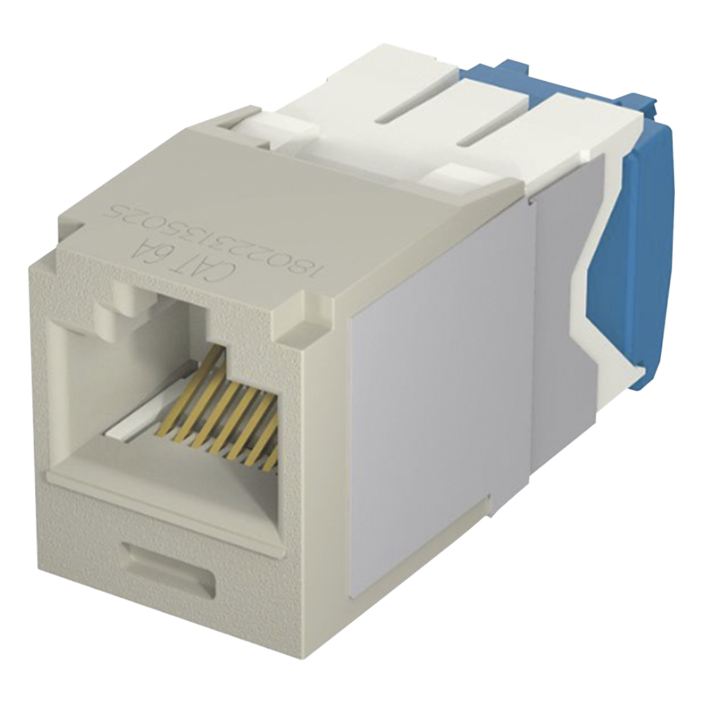 Jack RJ45 Cat6A, gris