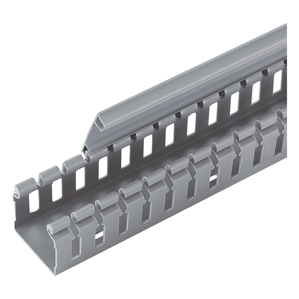 Canaleta ranurada 55.1 mm, PVC