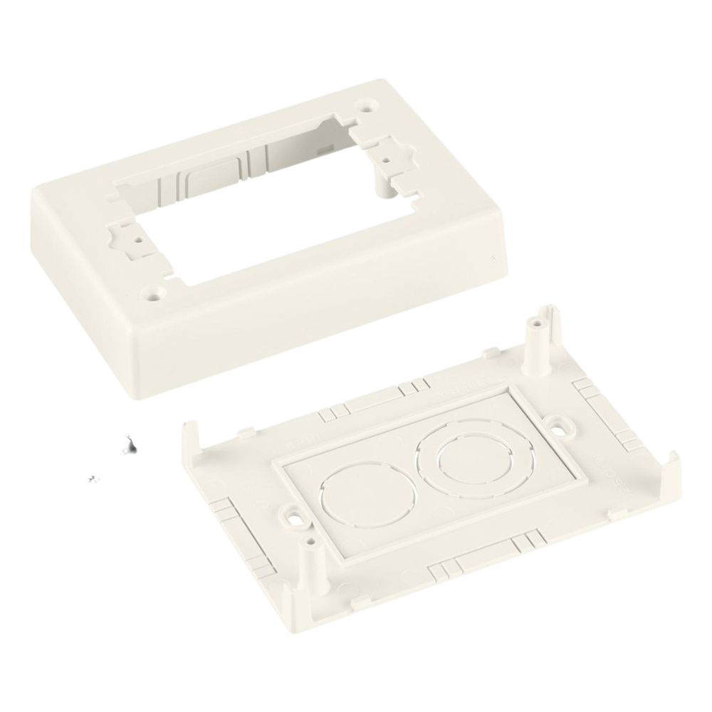 [JBP1EWH] Caja de pared Superficial Sencilla blanco