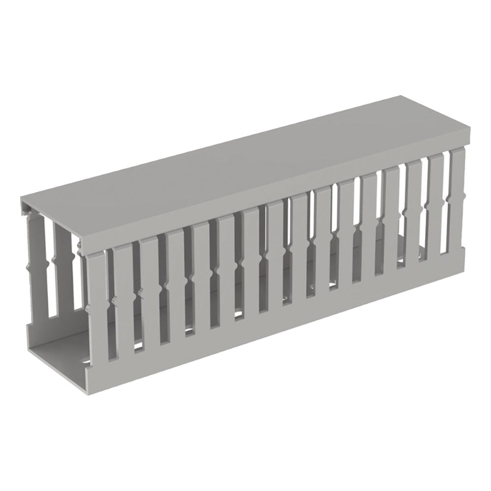 Canaleta ranurada 49.5 MM, PVC, 2 m