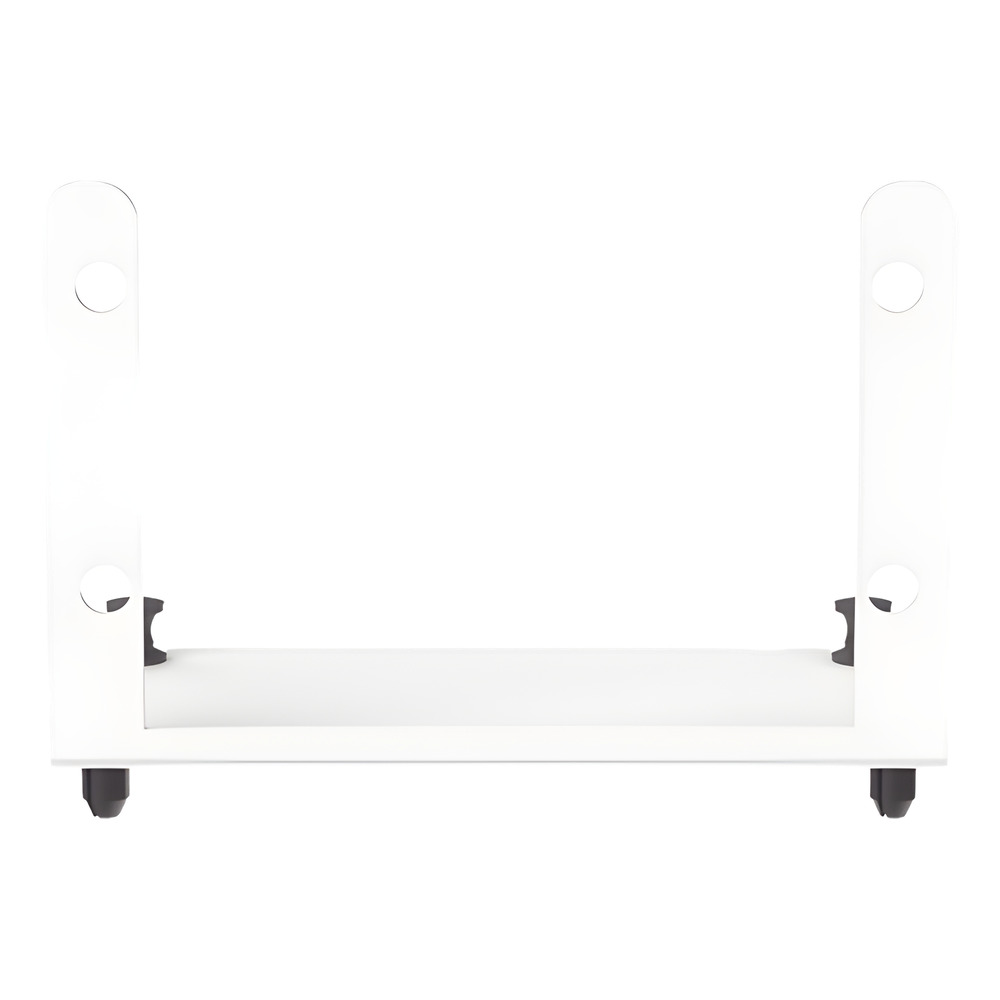 Soporte para 2 Adaptadores de Fibra Óptica Opticom® blanco