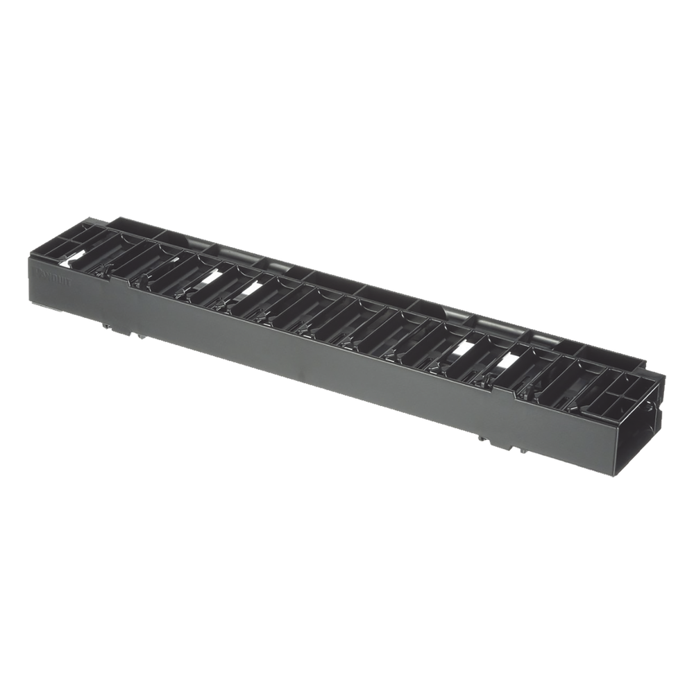 Organizador de cables horizontal 1UR, 19"