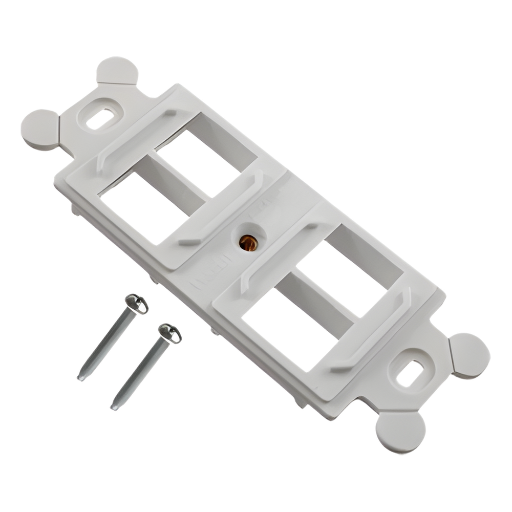 Marco de Módulo NetKey Dúplex blanco