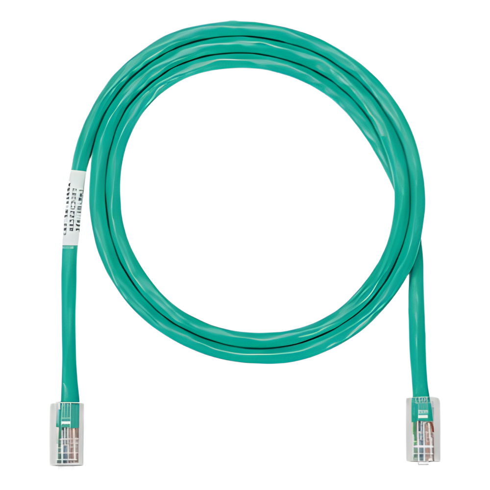 Patch cord Cat5e UTP, 4.27 m, verde