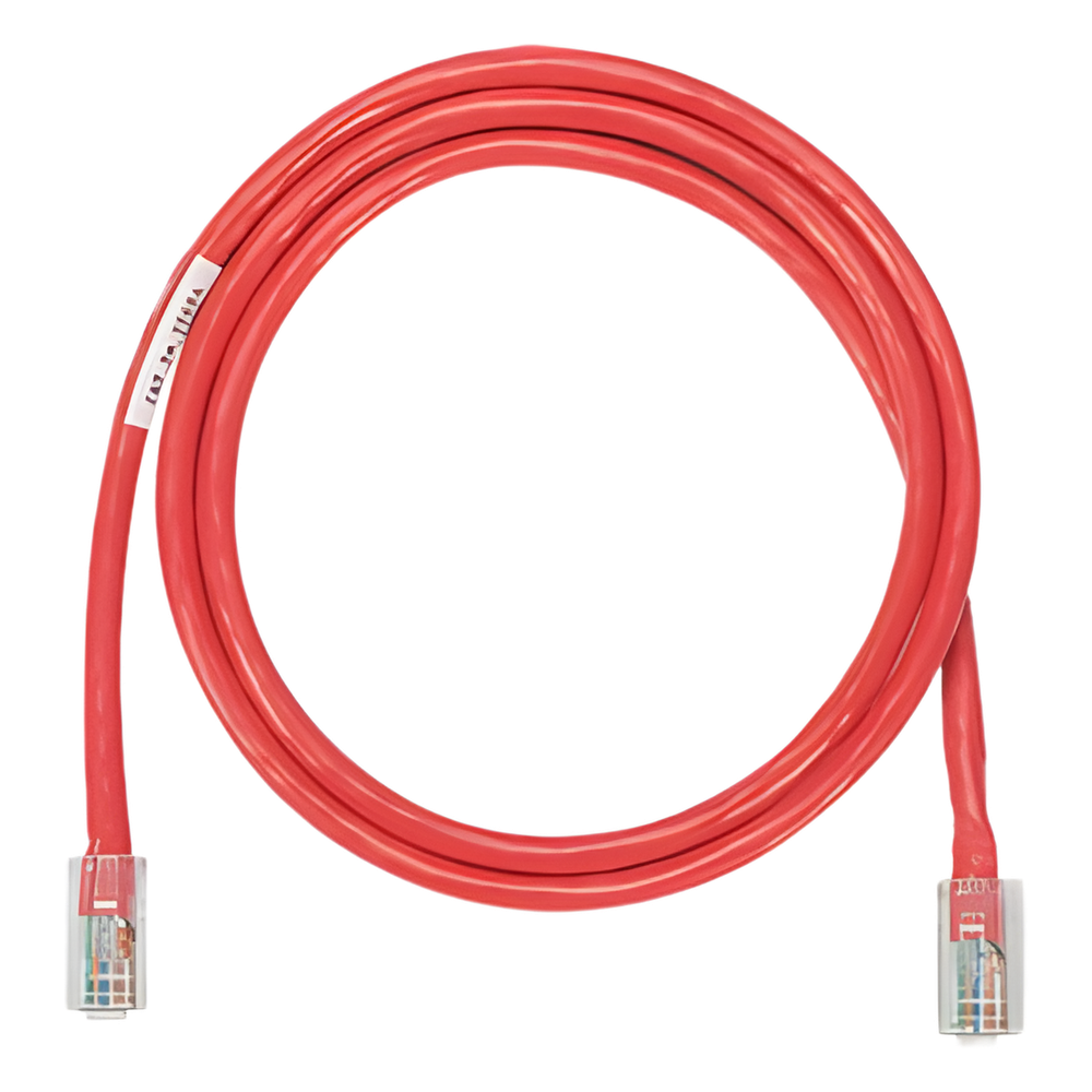 Patch cord Cat5e UTP, 4.3 m, rojo