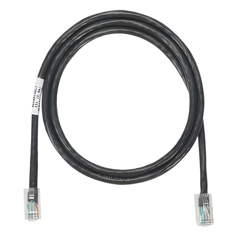 Patch cord Cat5e UTP, 2.13 m, negro