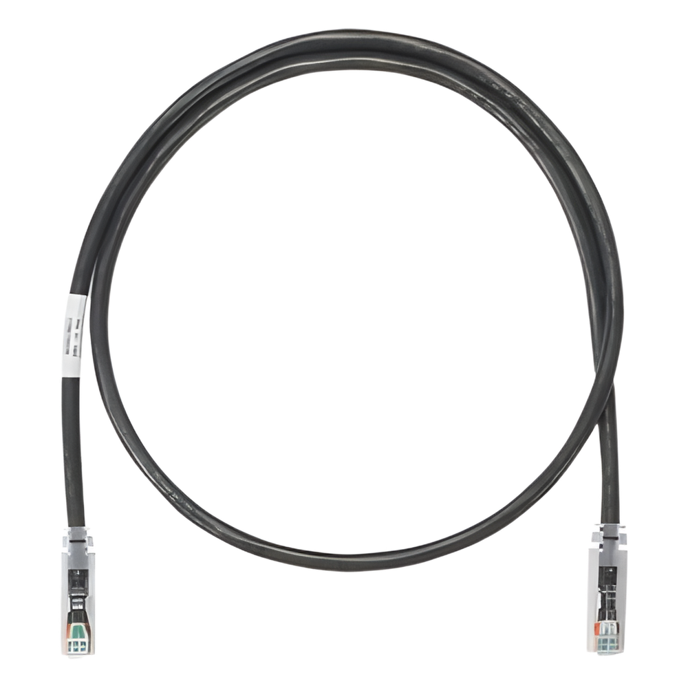 Cable de Parcheo NetKey UTP Categoría 6, con Plug Modular en Cada Extremo - 3.05 Metros (10 Pies) - Negro