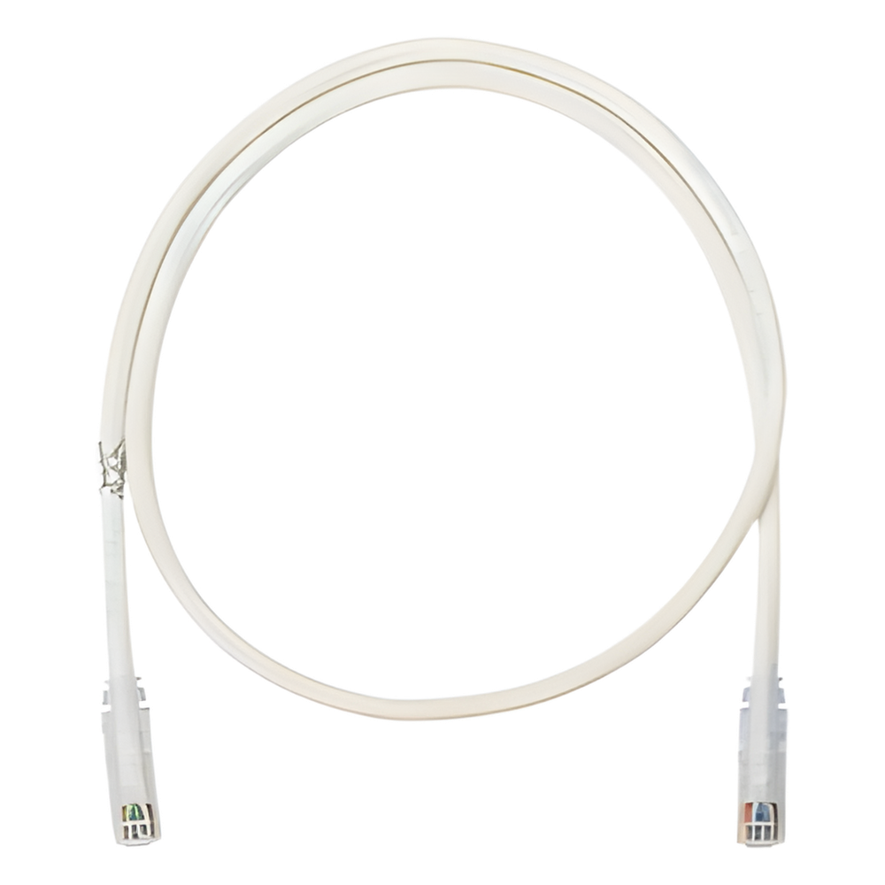 Cable de Parcheo NetKey UTP Categoría 6, con Plug Modular en Cada Extremo - 3.05 Metros (10 Pies) - Blanco Mate