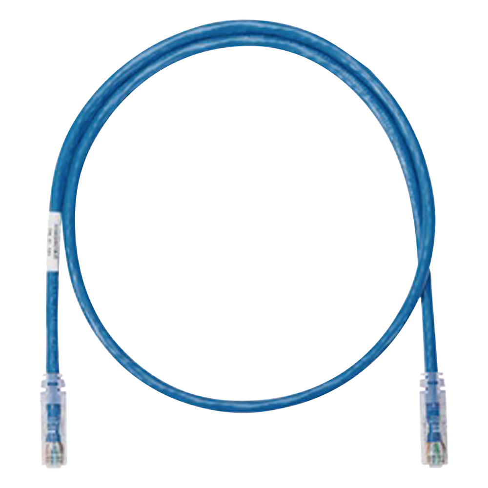 Cable de Parcheo NetKey UTP Categoría 6, con Plug Modular en Cada Extremo - 0.3 Metros (1 Pie) - Azul