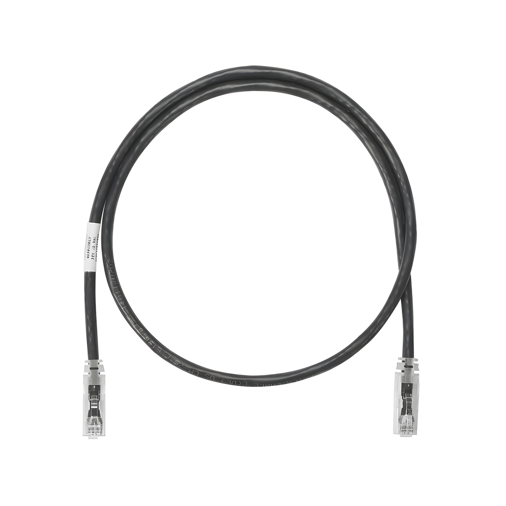 Patch cord Cat6 UTP, 7.62 m, negro