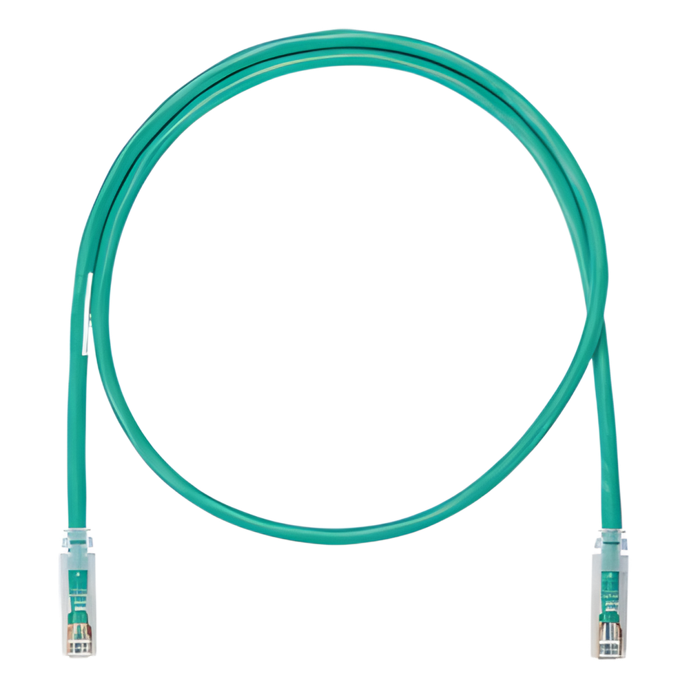 Cable de Parcheo NetKey UTP Categoría 6, con Plug Modular en Cada Extremo - 0.91 Metros (3 Pies) - Verde