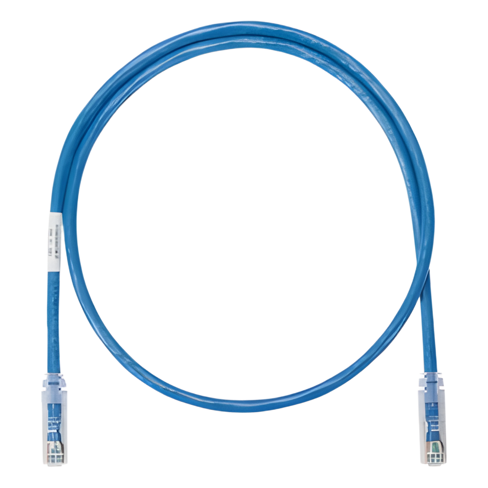 Patch cord Cat6 UTP, 2.13 m, azul