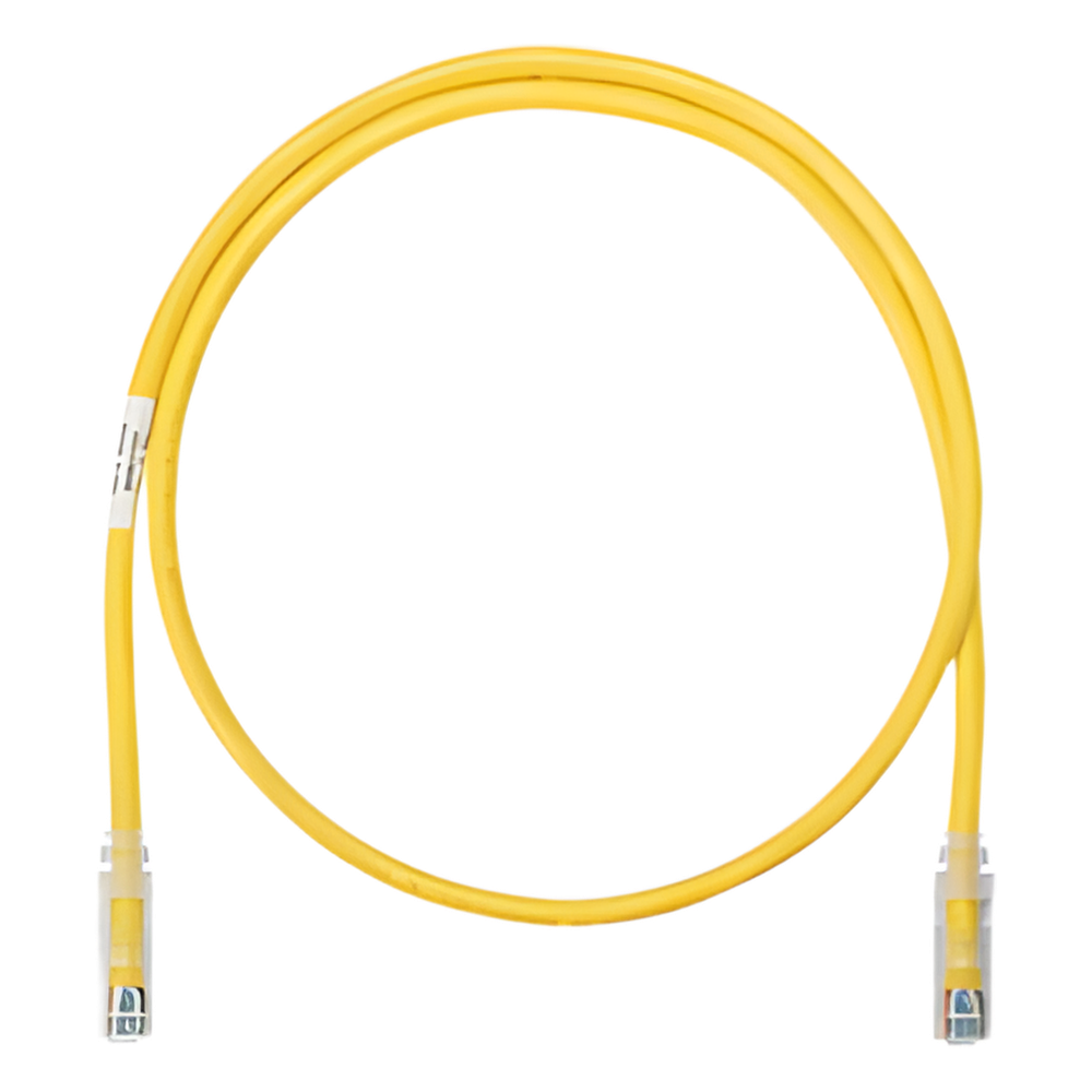 Patch cord Cat6 UTP, 2.13 m, amarillo
