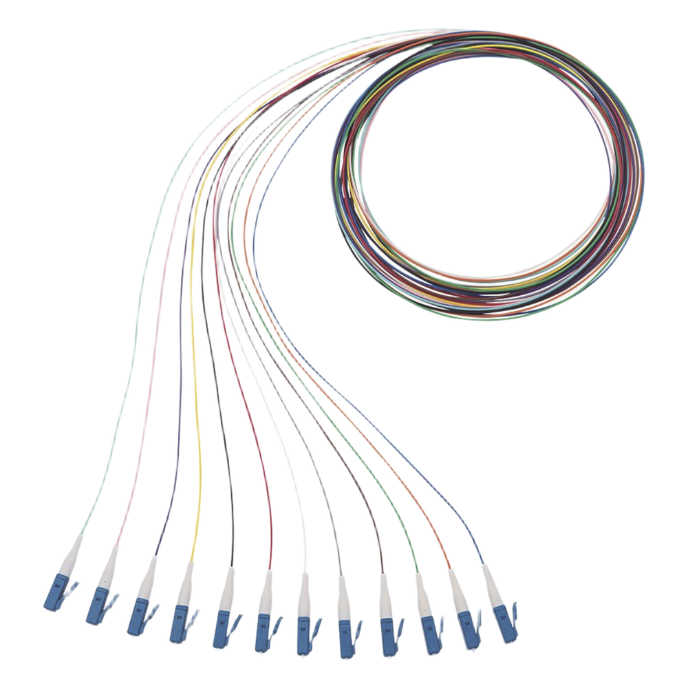 Kit de 12 Pigtails NetKey con Conector LC, Monomodo 9