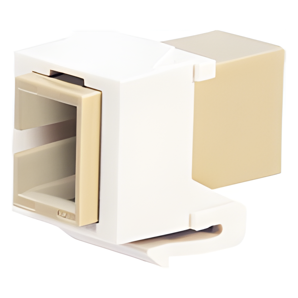 Acoplador SC monomodo, blanco