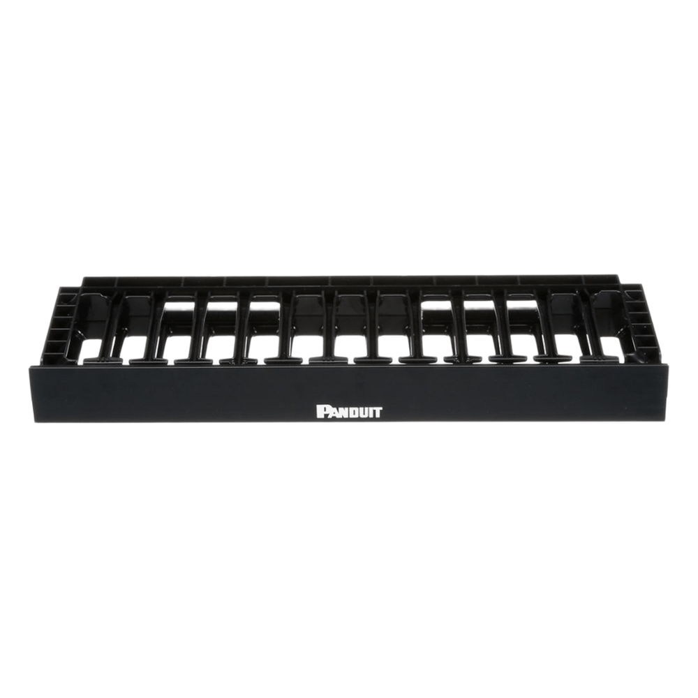 Organizador de cables horizontal 1UR, 19"
