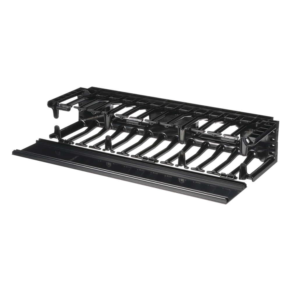 Organizador de cables horizontal 2UR, 19"