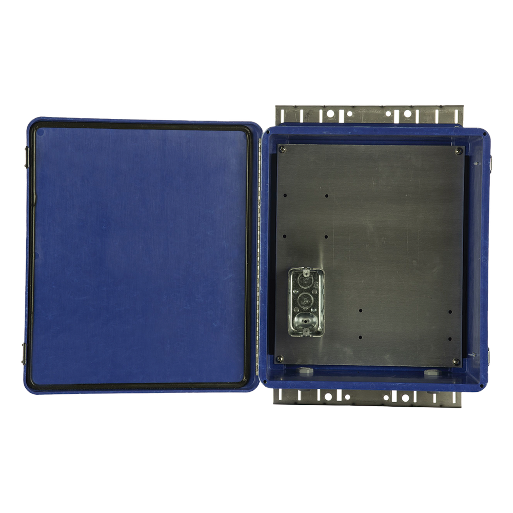 Gabinete 356 x 305 x 152 mm, IP66, azul