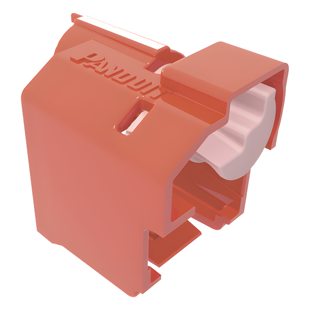 Kit de 10 Dispositivos para Impedir Desconexión de Plug RJ45 rojo