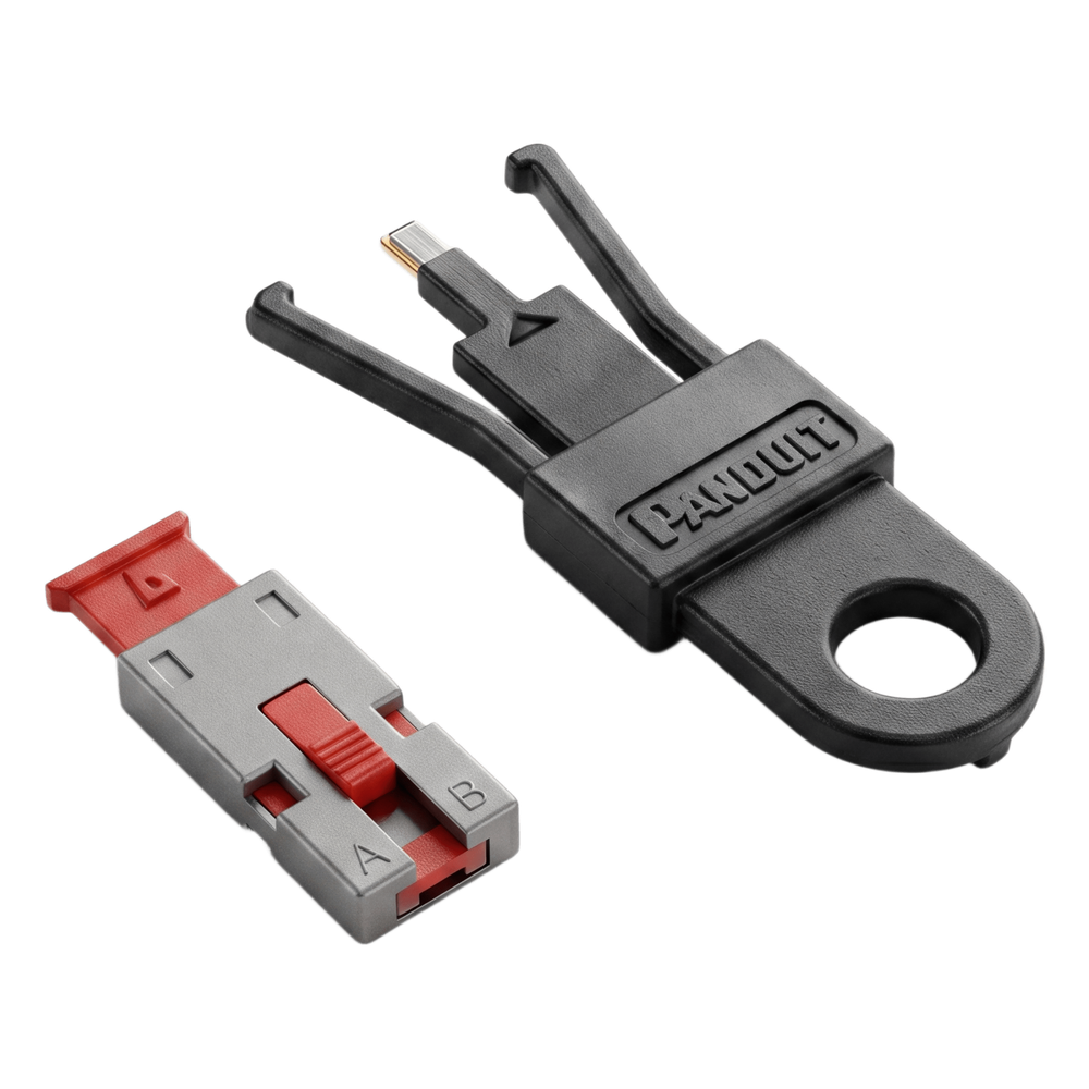 Kit de 5 Dispositivos para Bloquear puertos USB rojo