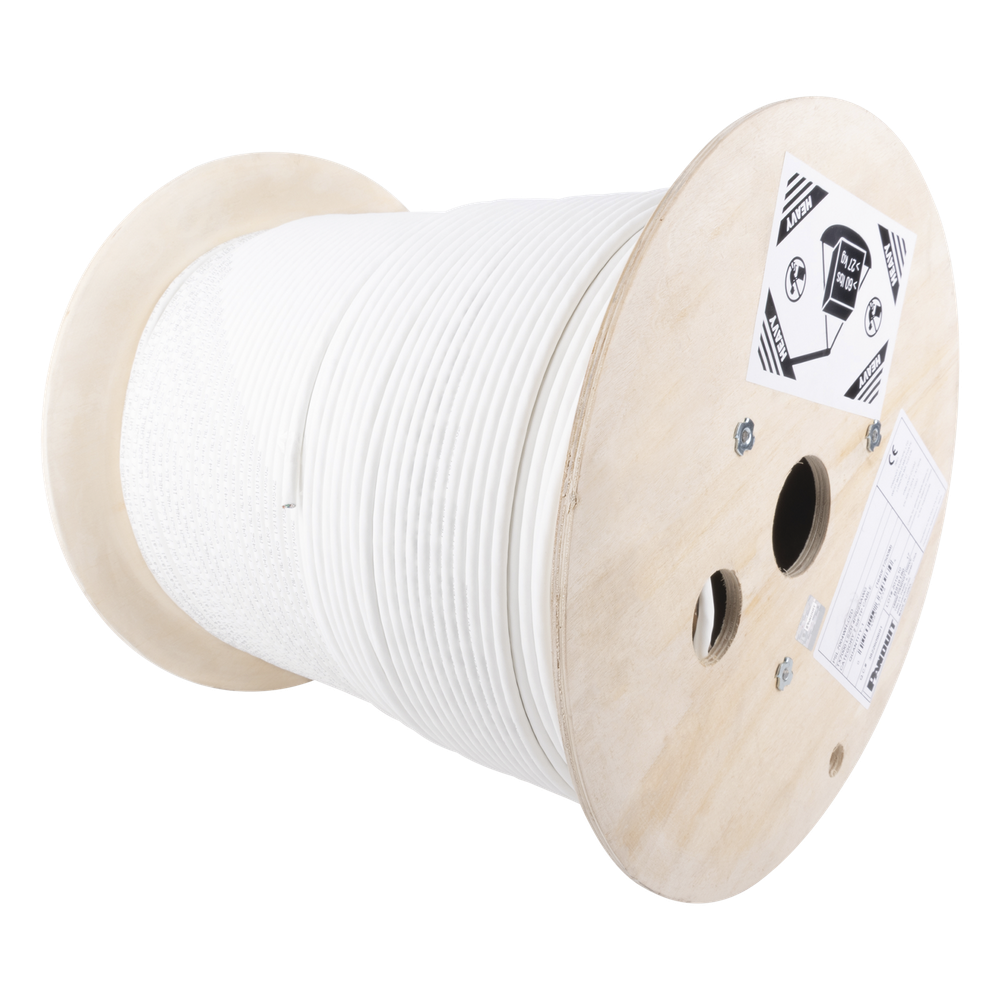 [PSL7004WH-CED] Bobina de cable Cat7 500 m, S/FTP, blanco