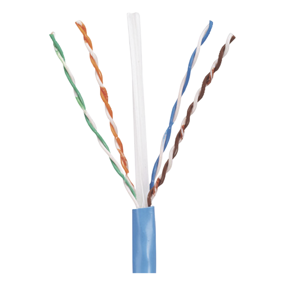 Bobina de cable Cat5e 305 m, UTP, 24 AWG, azul