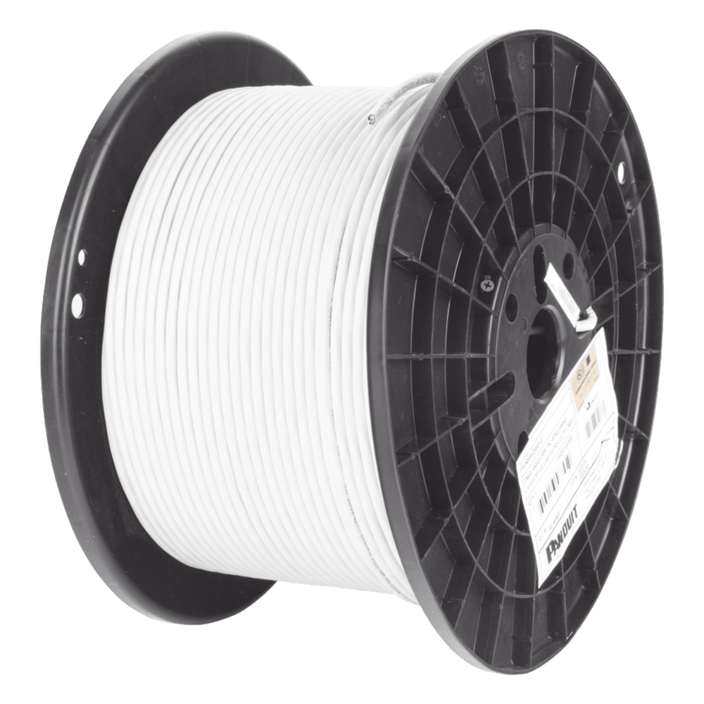 Bobina de cable Cat6A 305 m, UTP, 23 AWG, blanco