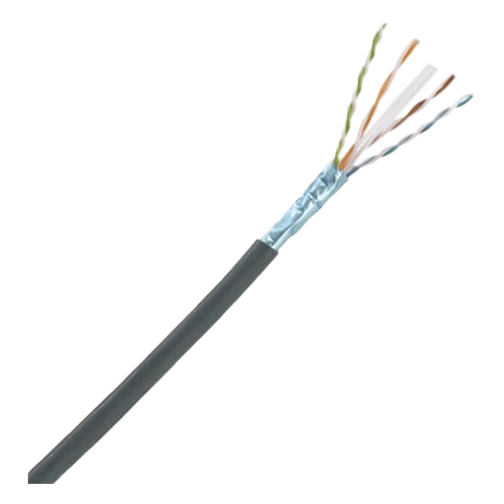 Bobina de cable Cat6A 305 m, UTP, negro