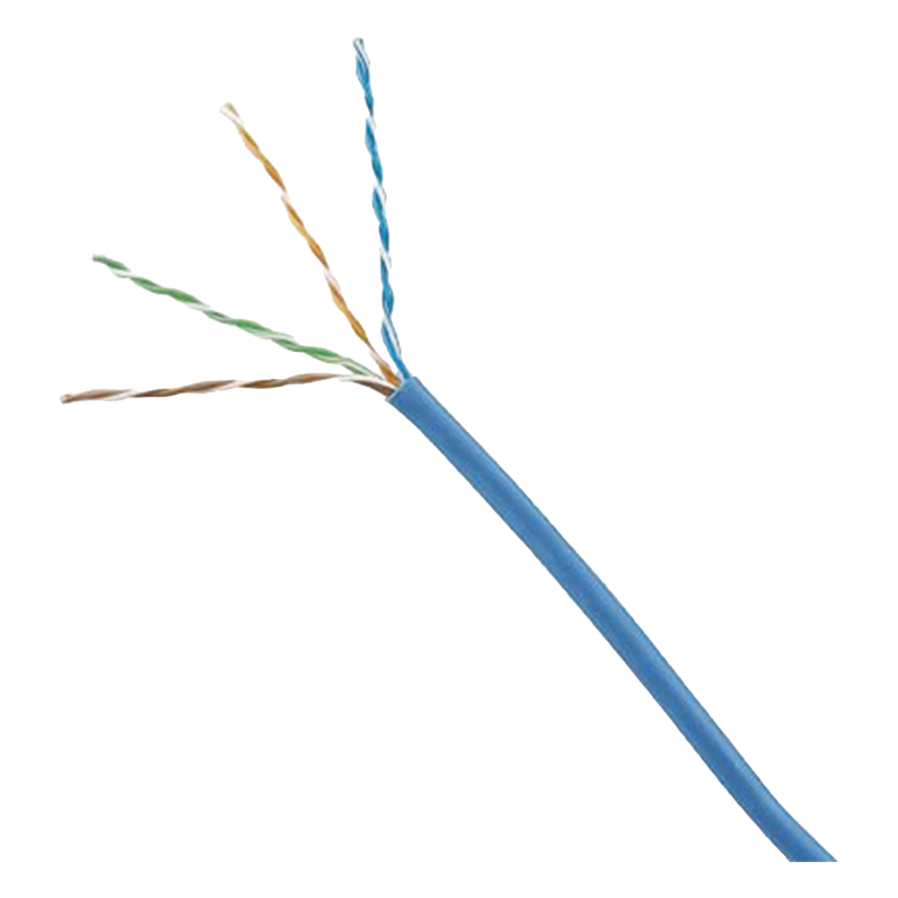 Bobina de cable Cat5e 305 m, UTP, 24 AWG, azul