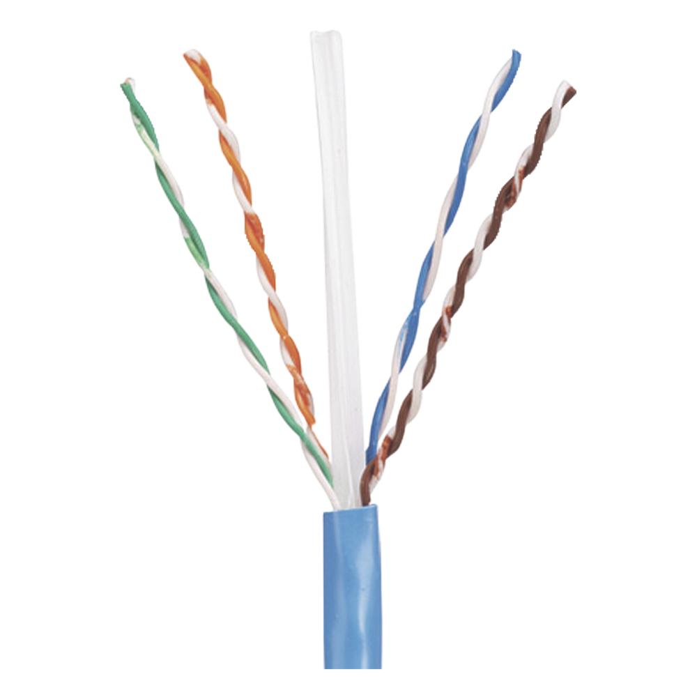 Bobina de cable Cat5e 305 m, UTP, 24 AWG, azul