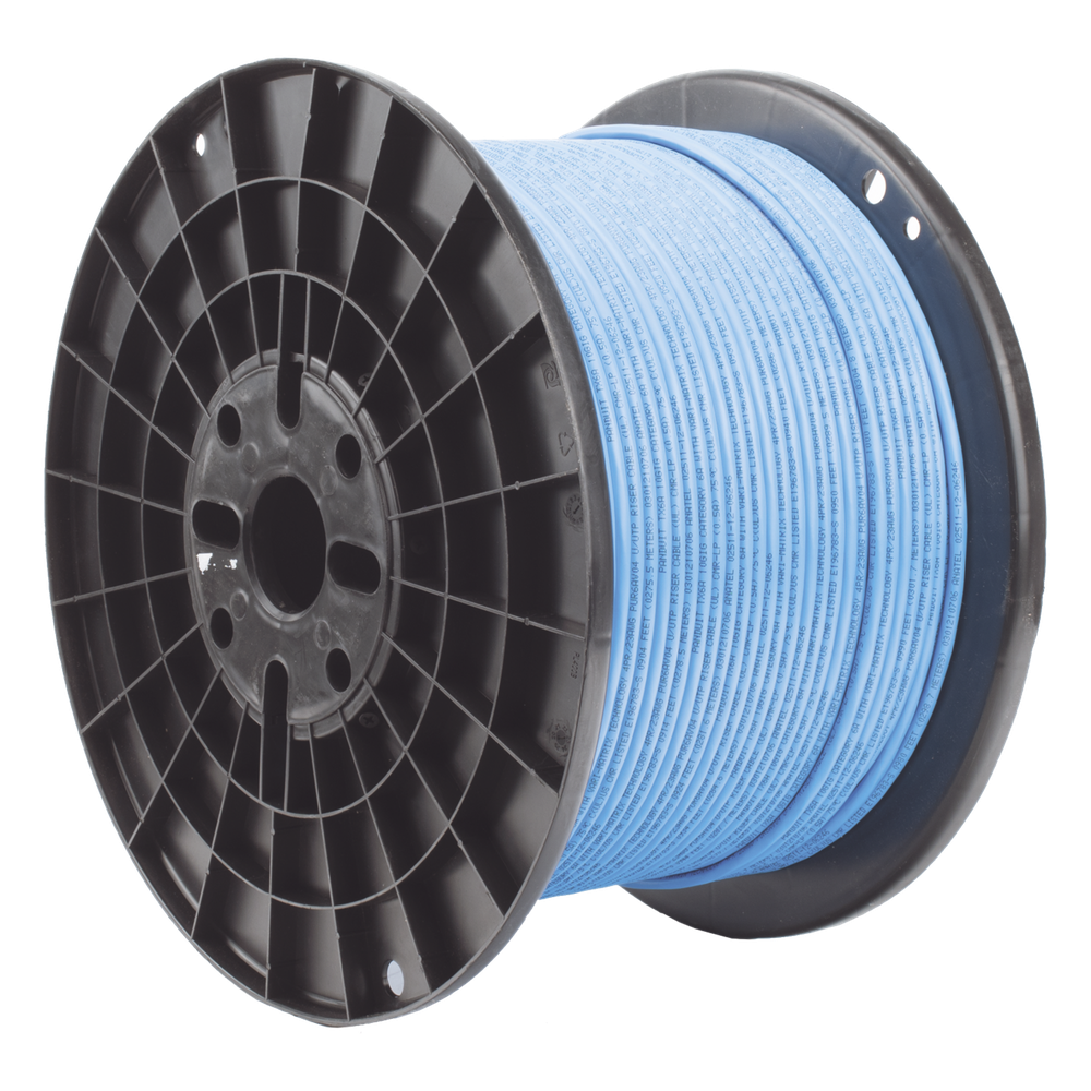 Bobina de cable Cat6A 305 m, UTP, 23 AWG, azul